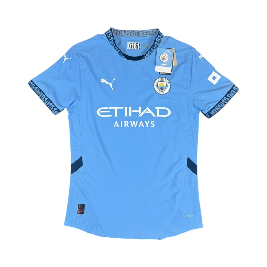 2024-25 Manchester City Puma Home Player Authentic Shirt #9 HAALAND Brand New (S)