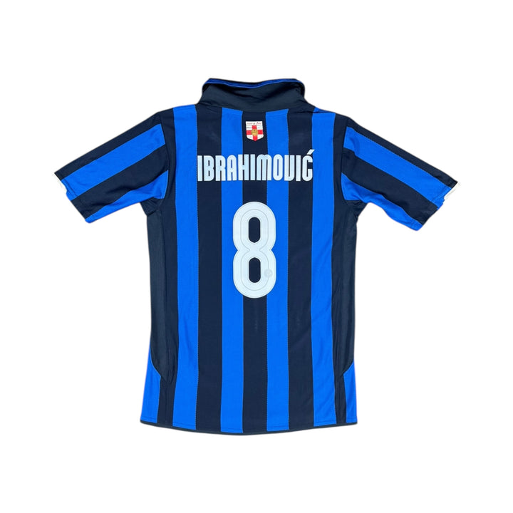 2007-08 Inter Milan Nike Home Shirt #8 IBRAHIMOVIC - 8/10 -