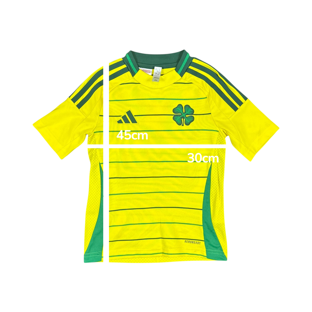 2024-25 Celtic Adidas Away Shirt - 8/10 - (5-6 Years)