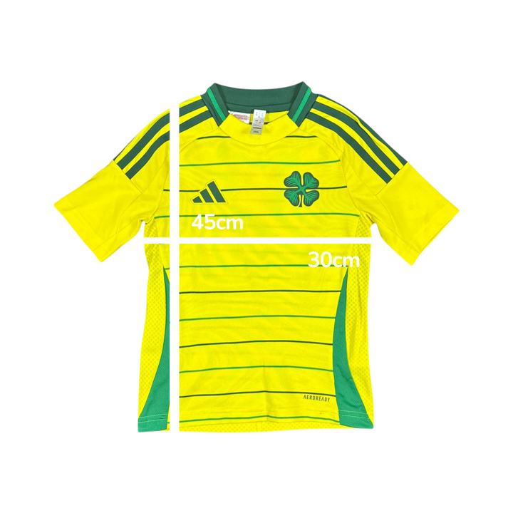 2024-25 Celtic Adidas Away Shirt - 8/10 - (5-6 Years)