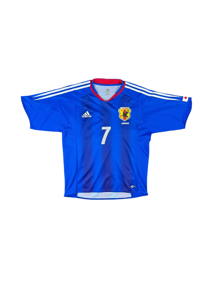 2004-06 JAPAN Adidas Home Shirt Player Authentic #7 NAKATA - 9/10 - (S)