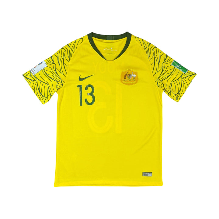 2018-20 Australia Home Shirt MOOY #13 - 8/10 - (S)