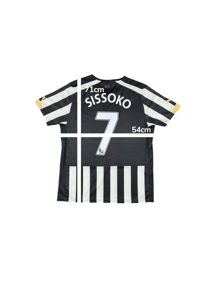 2014-15 Newcastle Puma Home Shirt #7 SISSOKO - 8/10 - (M)