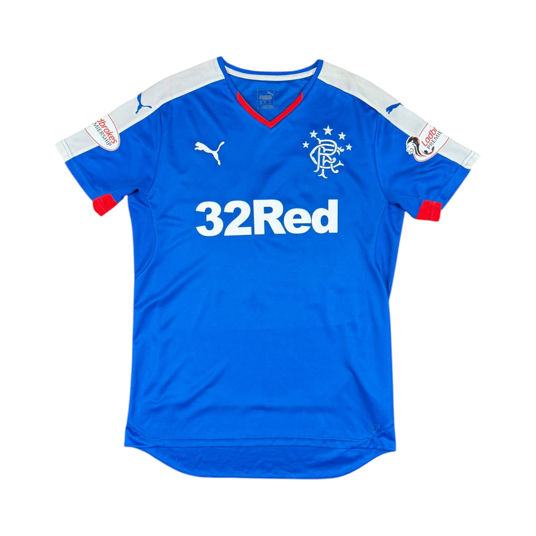 2015-16 Rangers Puma Home Shirt #23 HOLT - 8/10 - (M)