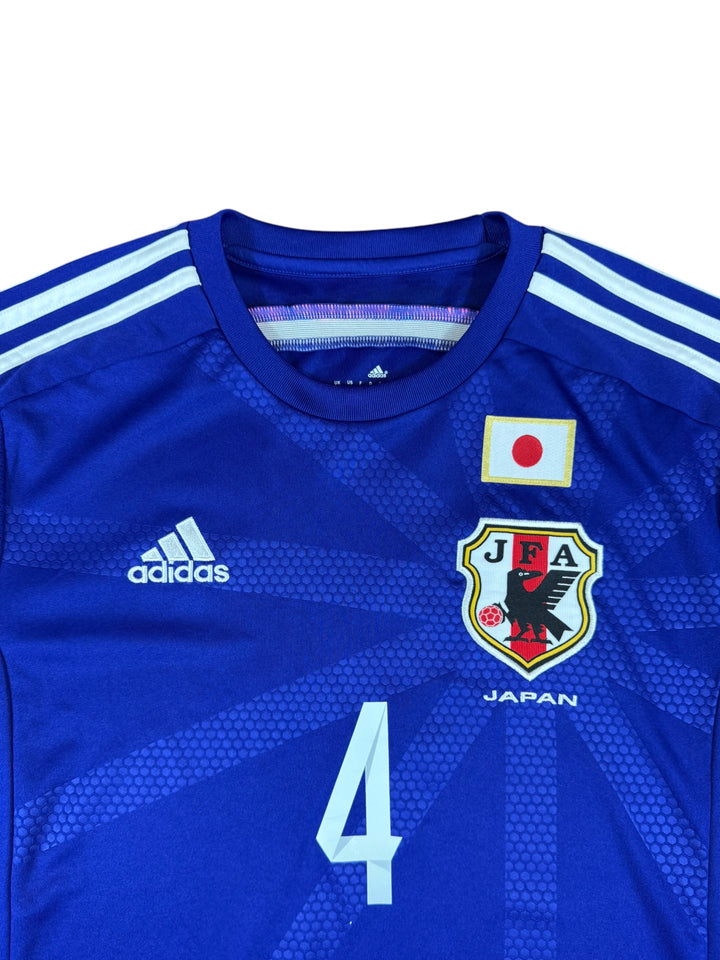 2014 Japan Adidas Football Shirt #4 Honda - 9/10 - (M)