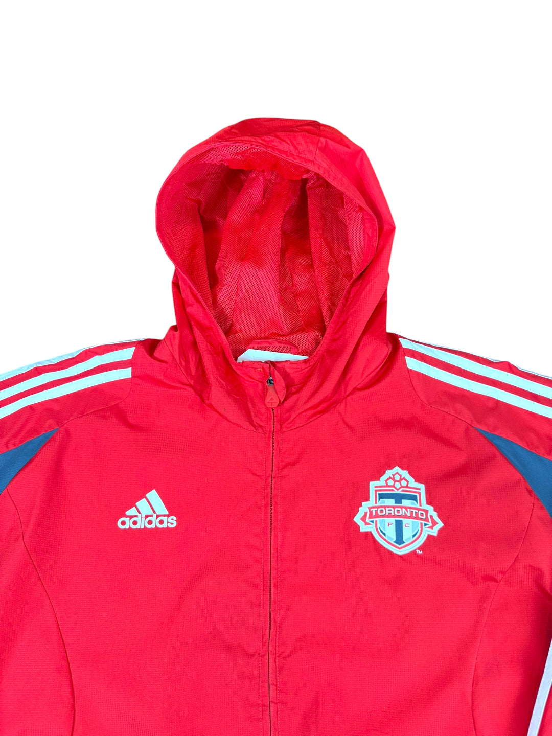 2012 Toronto FC Adidas Football Windbreaker Track Jacket - 9/10 - (L)