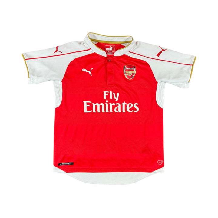2015-16 Arsenal Puma Home Shirt #17 ALEXIS - 7/10 - (11-12 Years)
