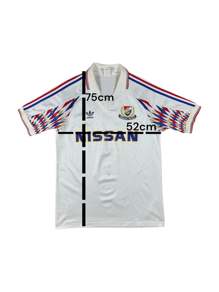1992/93 Yokohama Adidas Away Football Shirt - 9/10 - (XL)