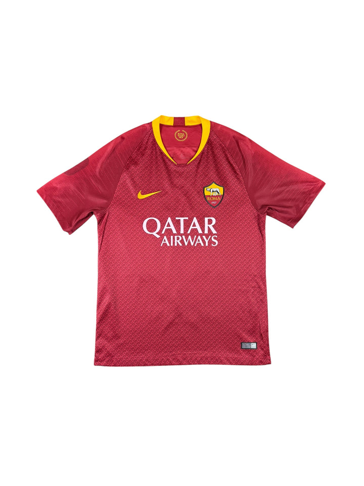 2018/19 Roma Nike Home Shirt #16 DE ROSSI - 8/10 - (M)