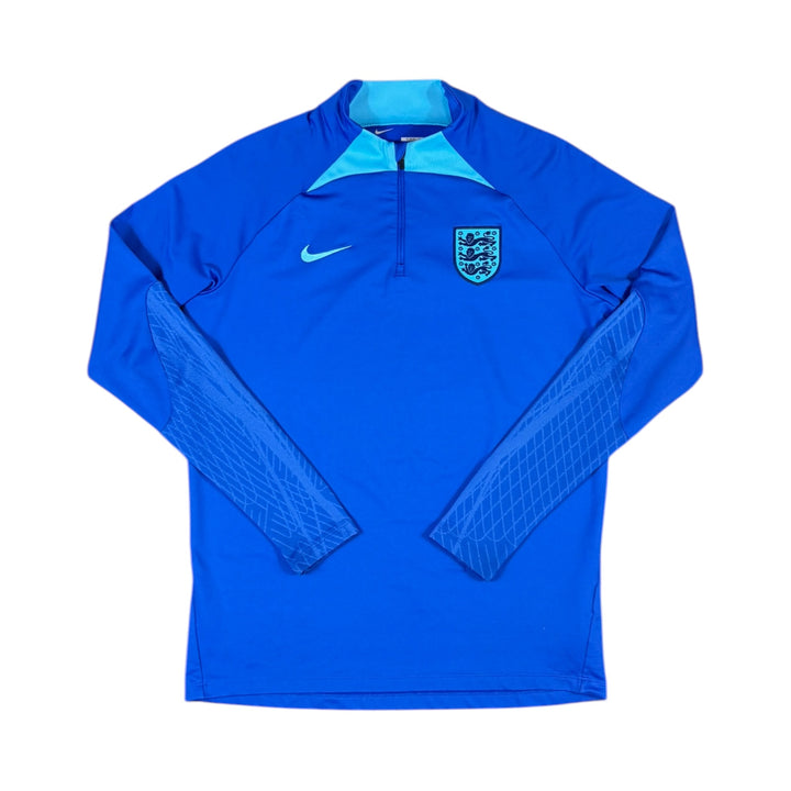 2022-23 England 1/4 Zip Training Shirt - 9/10 - (L)