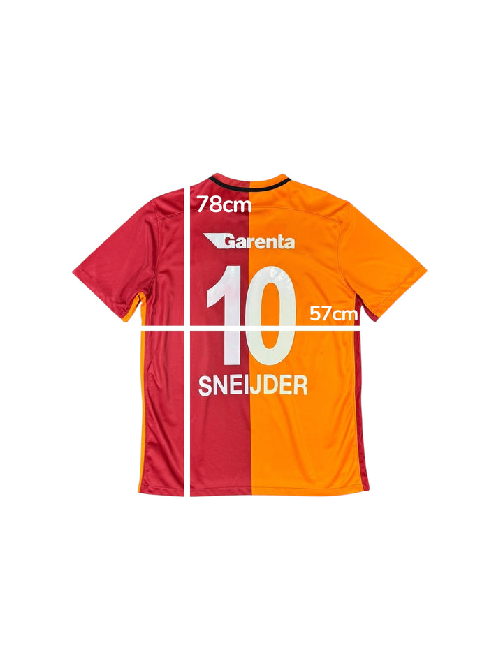 2015-16 Galatasaray Nike Home Shirt #10 SNEIJDER - 9/10 - (L)