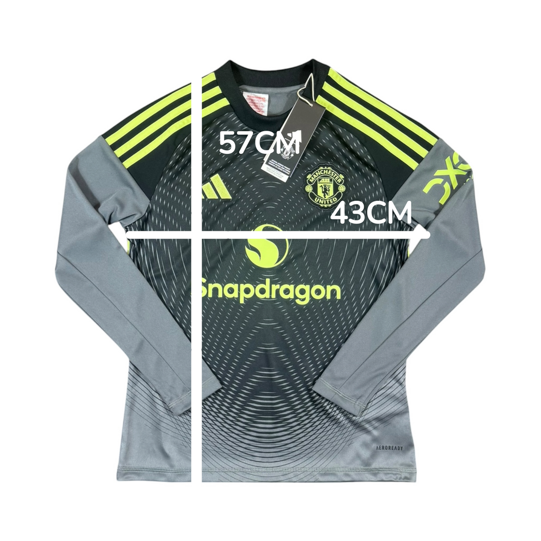 2025-26 Manchester United GK Away Shirt Brand New (11-12 Years)