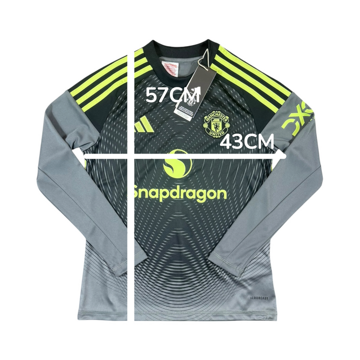 2025-26 Manchester United GK Away Shirt Brand New (11-12 Years)