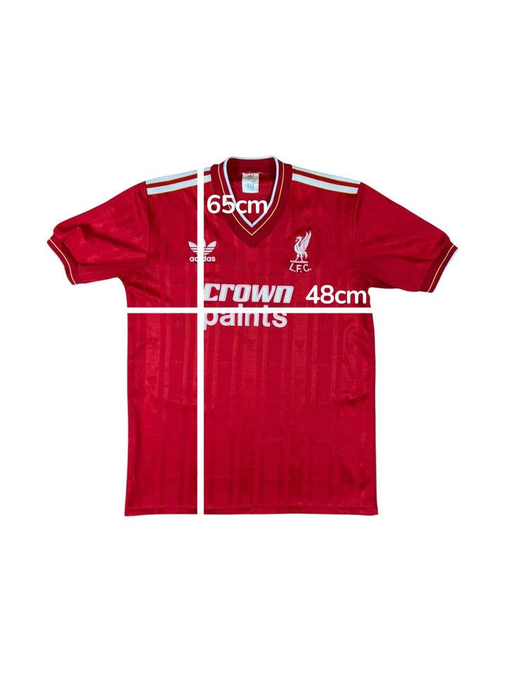 1986/87 Liverpool Adidas Home Football Shirt - 9/10 - (M)