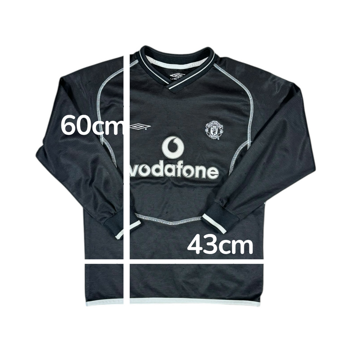 2000-02 Manchester United GK Shirt - 8/10 - (10-11 Years)