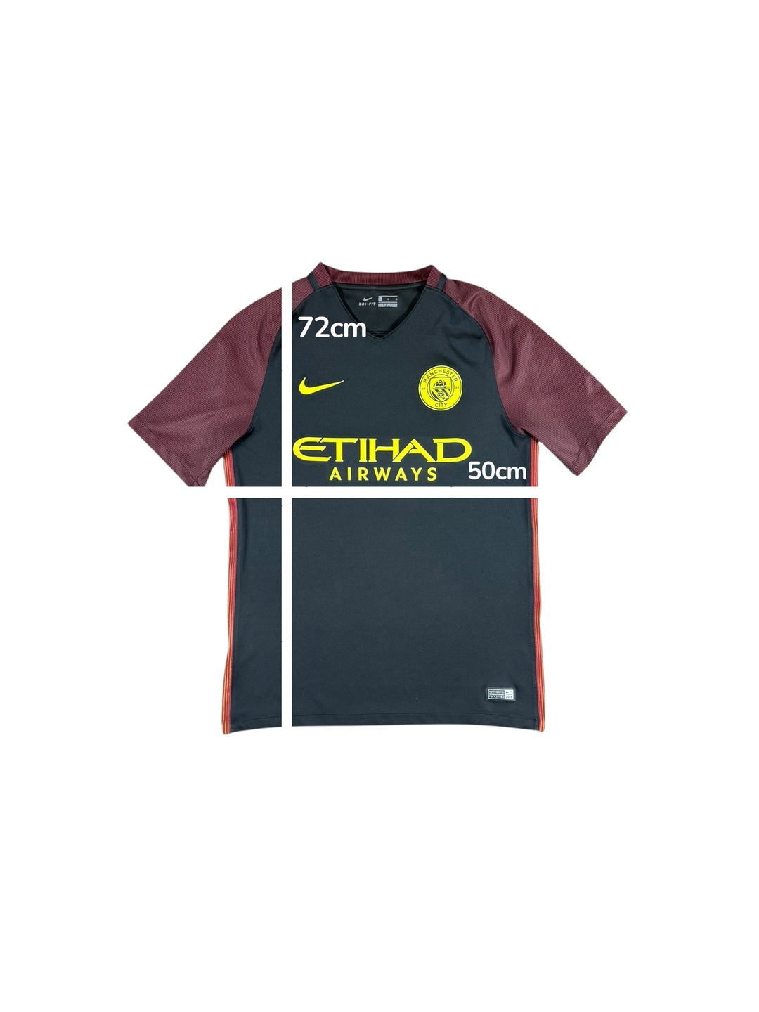 2016-17 Manchester City Nike Away Shirt - 8/10 - (M)