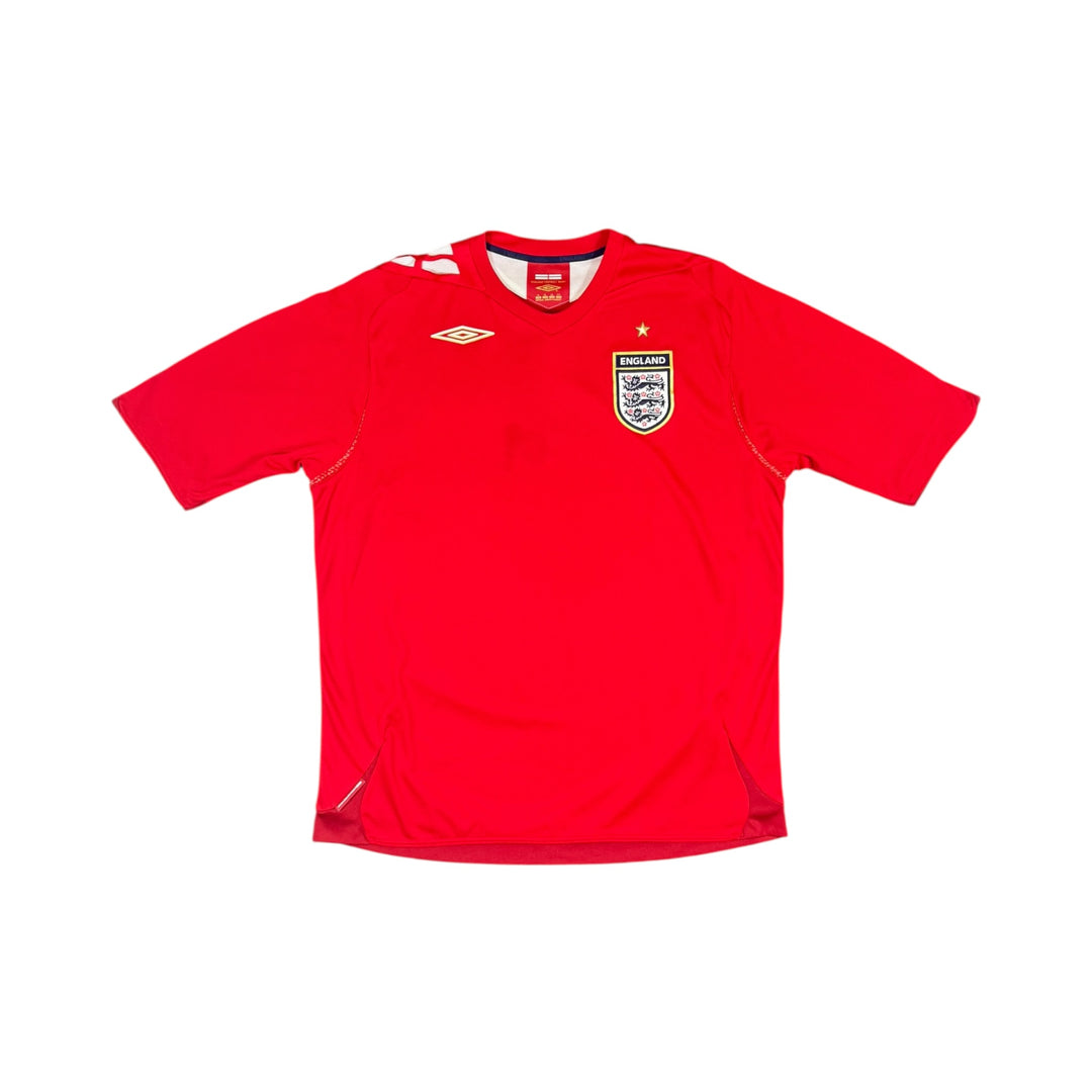 2006-08 England Umbro Away Shirt #4 GERRARD - 9/10 - (XL)