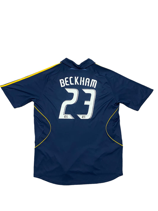 LA Galaxy 2008/09 ‘Beckham’ Football Jersey Mens 2XL