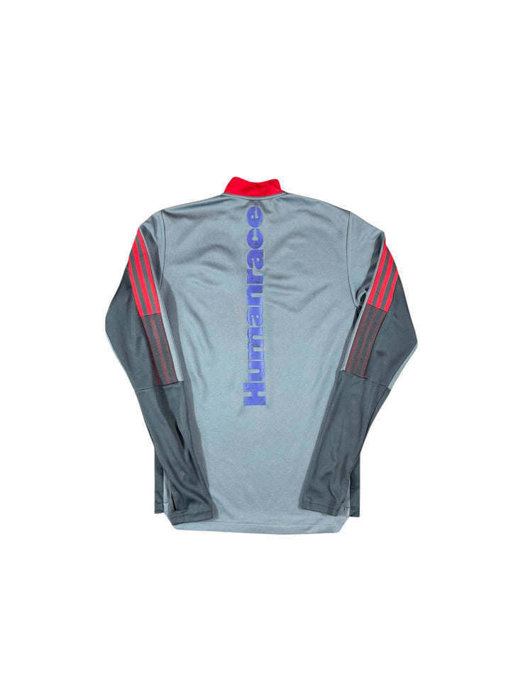 2020-21 Manchester United Adidas 1/4 Zip Training Jacket Human Race - 8/10 - (S)