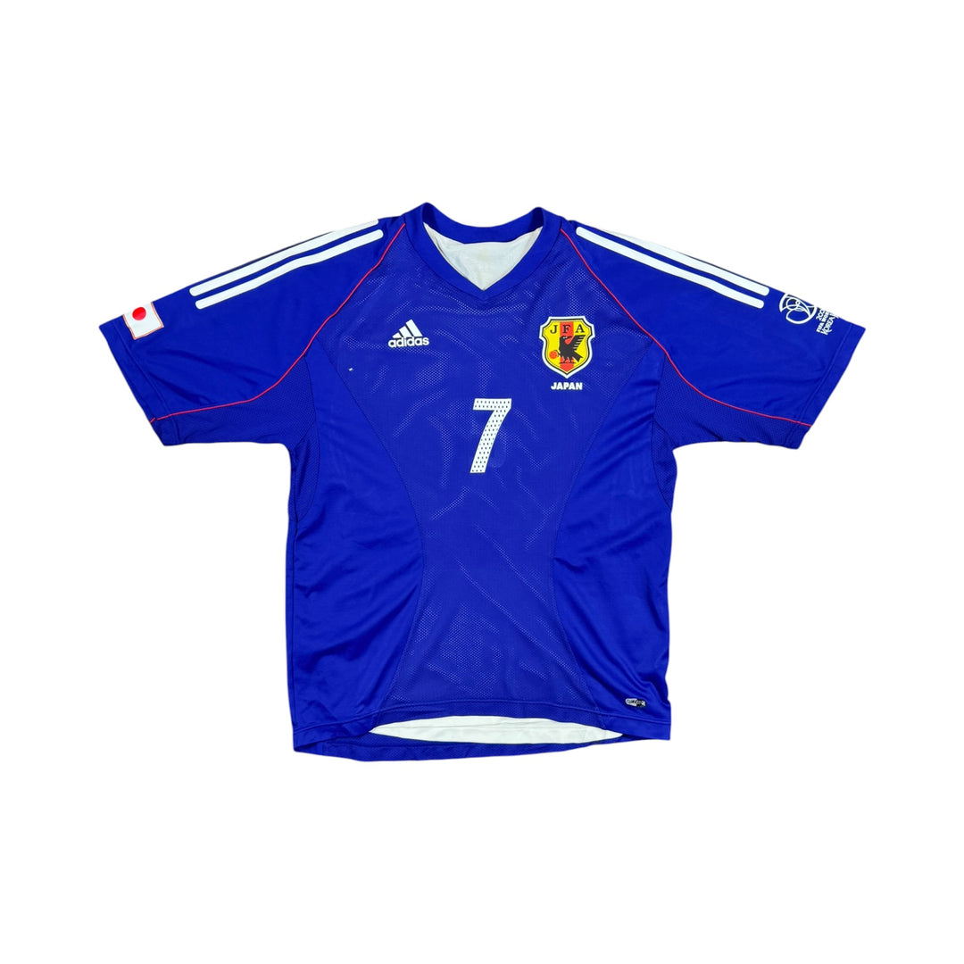2002-04 Japan Adidas Home Shirt Player Authentic #7 NAKATA - 8/10 - (L)