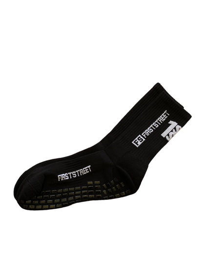 Black First Street Grip Socks