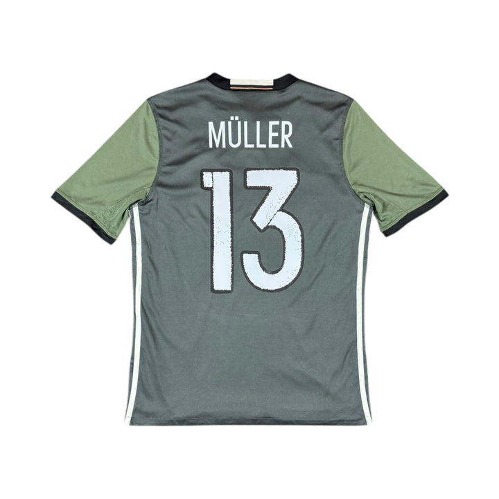 2015-16 Germany Adidas Away Shirt #13 MULLER - 9/10 - (S)