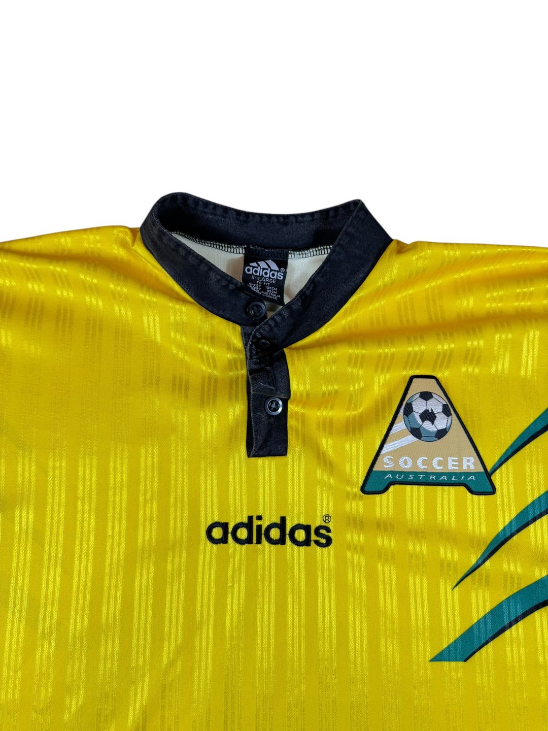 1997 Australia Adidas Home Football Shirt - 9/10 - (XL)