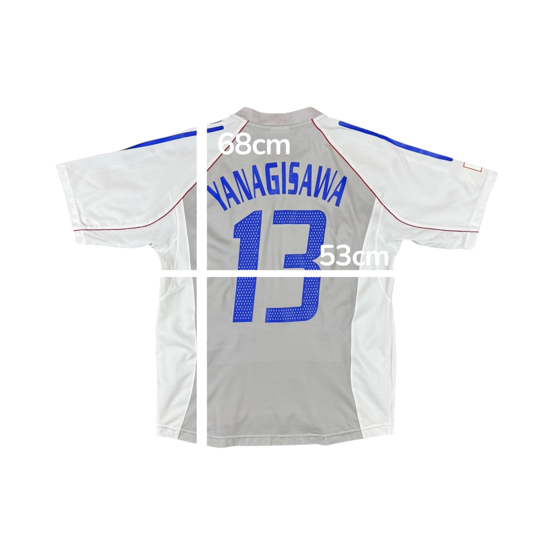 2002 Japan Adidas Away Shirt #13 YANAGISAWA - 9/10 - (L)