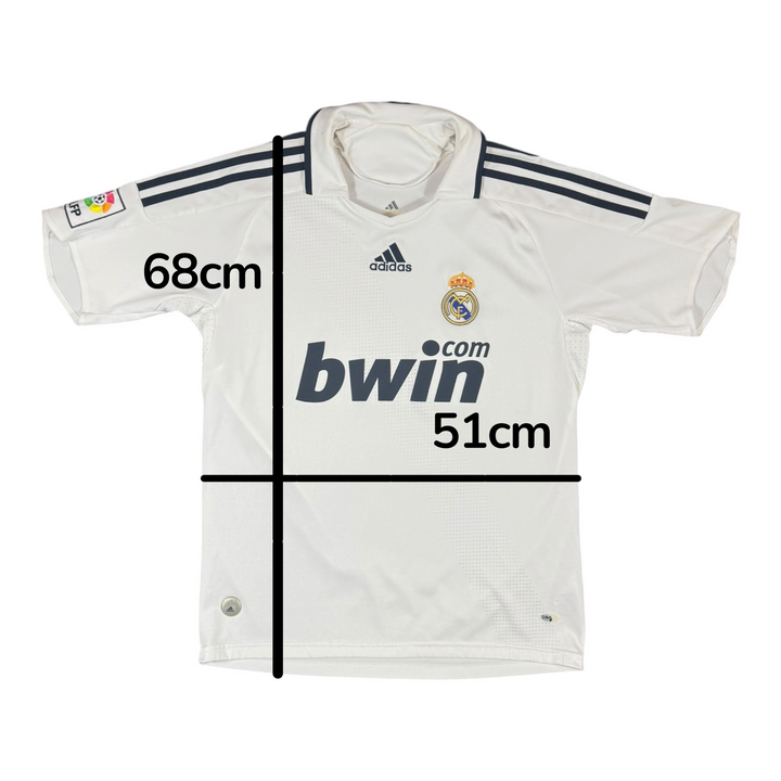 2008-09 Real Madrid Home Shirt - 8/10 - (S)