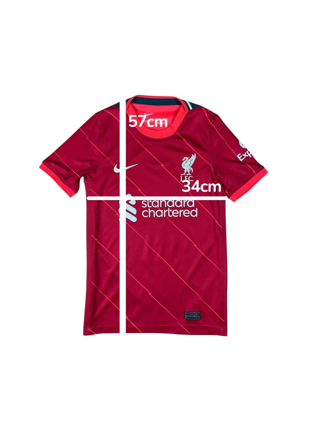 2021/22 Liverpool Home Shirt - 8/10 - (9-10 Years)