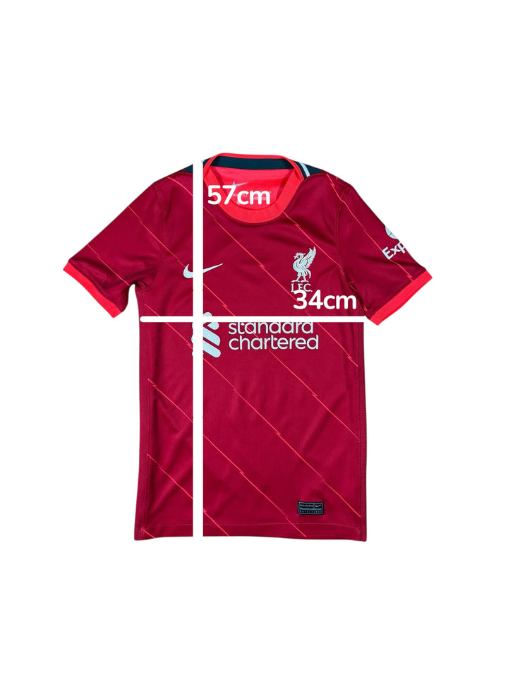 2021/22 Liverpool Home Shirt - 8/10 - (9-10 Years)