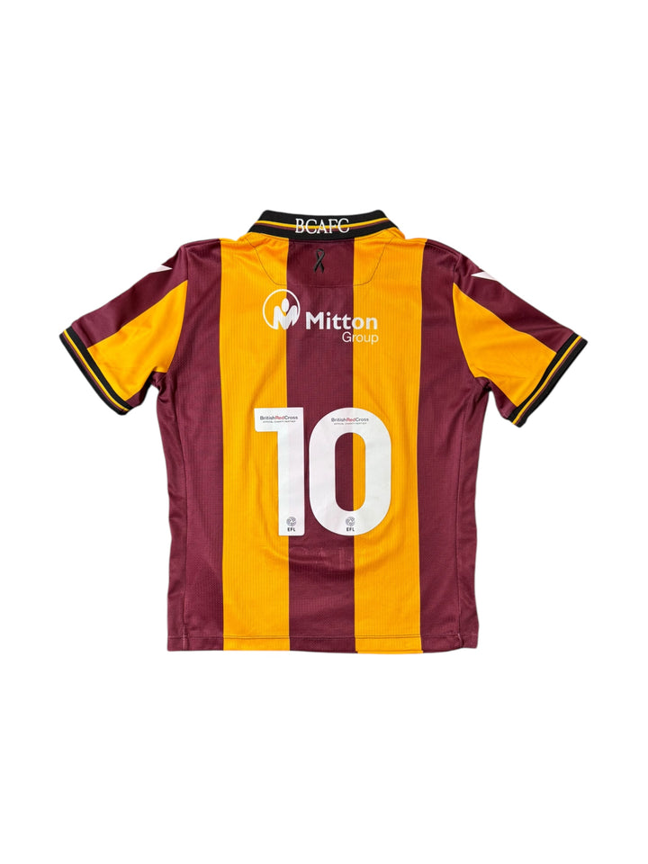 2022/23 Bradford City Home Shirt - 9/10 - (10-11 years)