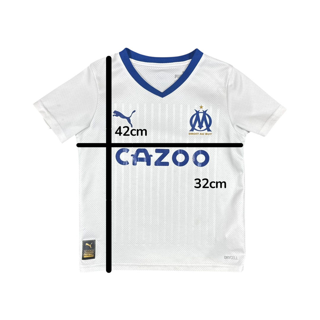 2022-23 Marseille Home Shirt - 8/10 - (4-5 Years)