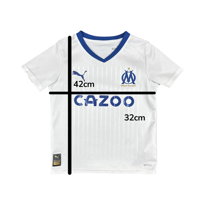 2022-23 Marseille Home Shirt - 8/10 - (4-5 Years)