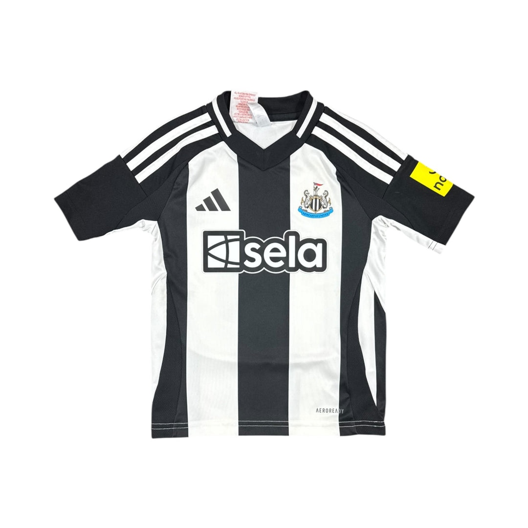 2024-25 Newcastle Adidas Home Shirt #10 GORDON - 9/10 - (5-6 Years)