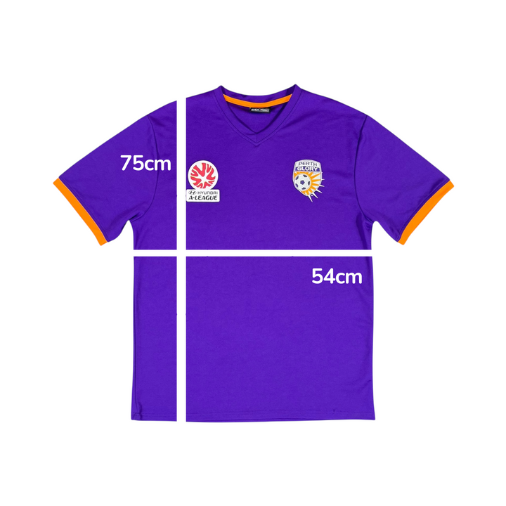 2019-20 Perth Glory Training Fan Shirt - 8/10 - (L)