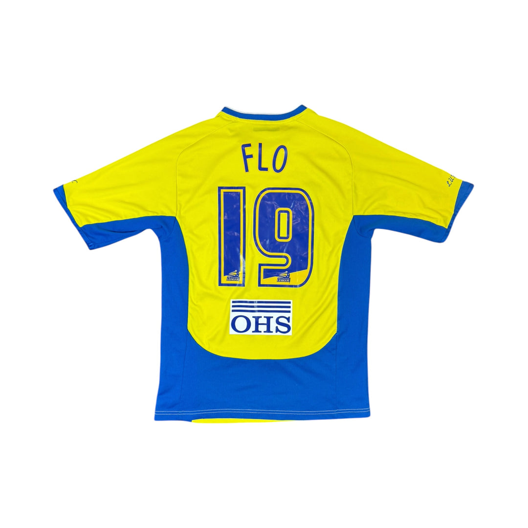 2007-08 Leeds United Admiral Home Shirt FLO #19 - 8/10 - (M)