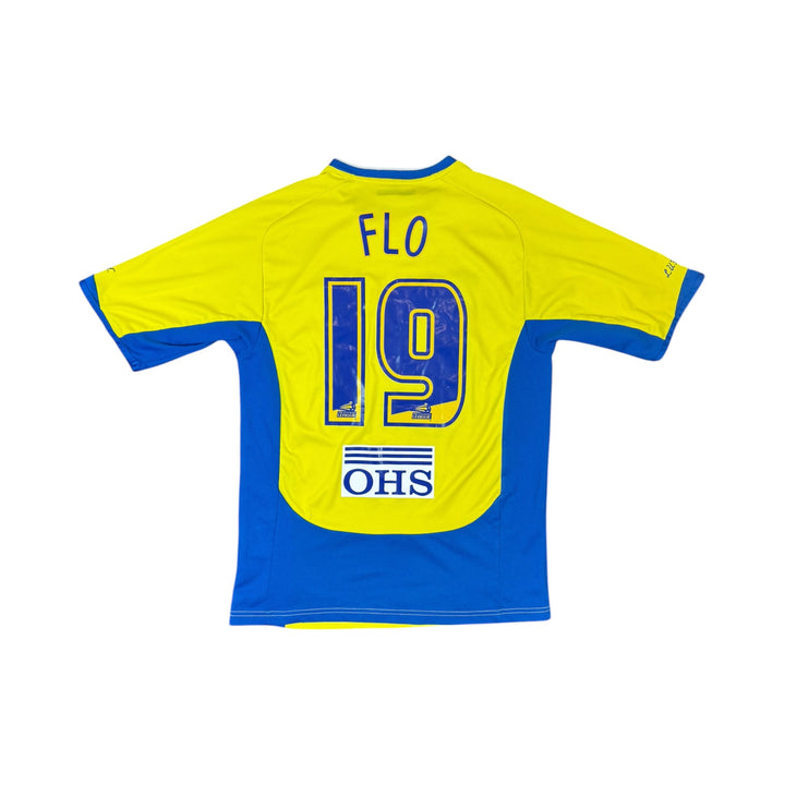 2007-08 Leeds United Admiral Home Shirt FLO #19 - 8/10 - (M)
