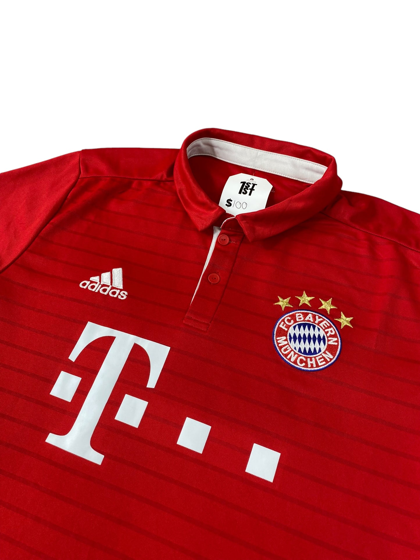 Bayern Munchen 2016/17 Home Football Jersey Men’s L