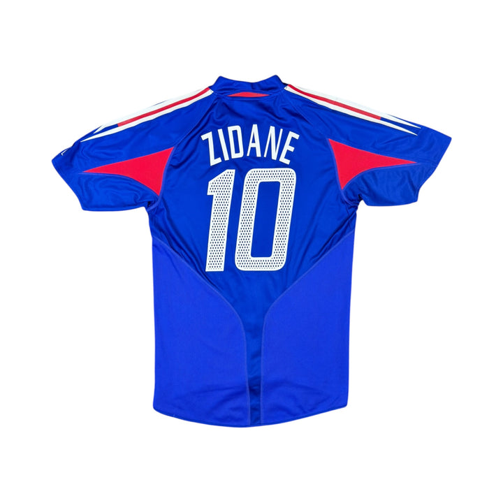 2004-06 France Adidas Home Shirt #10 ZIDANE - 10/10 - (S)