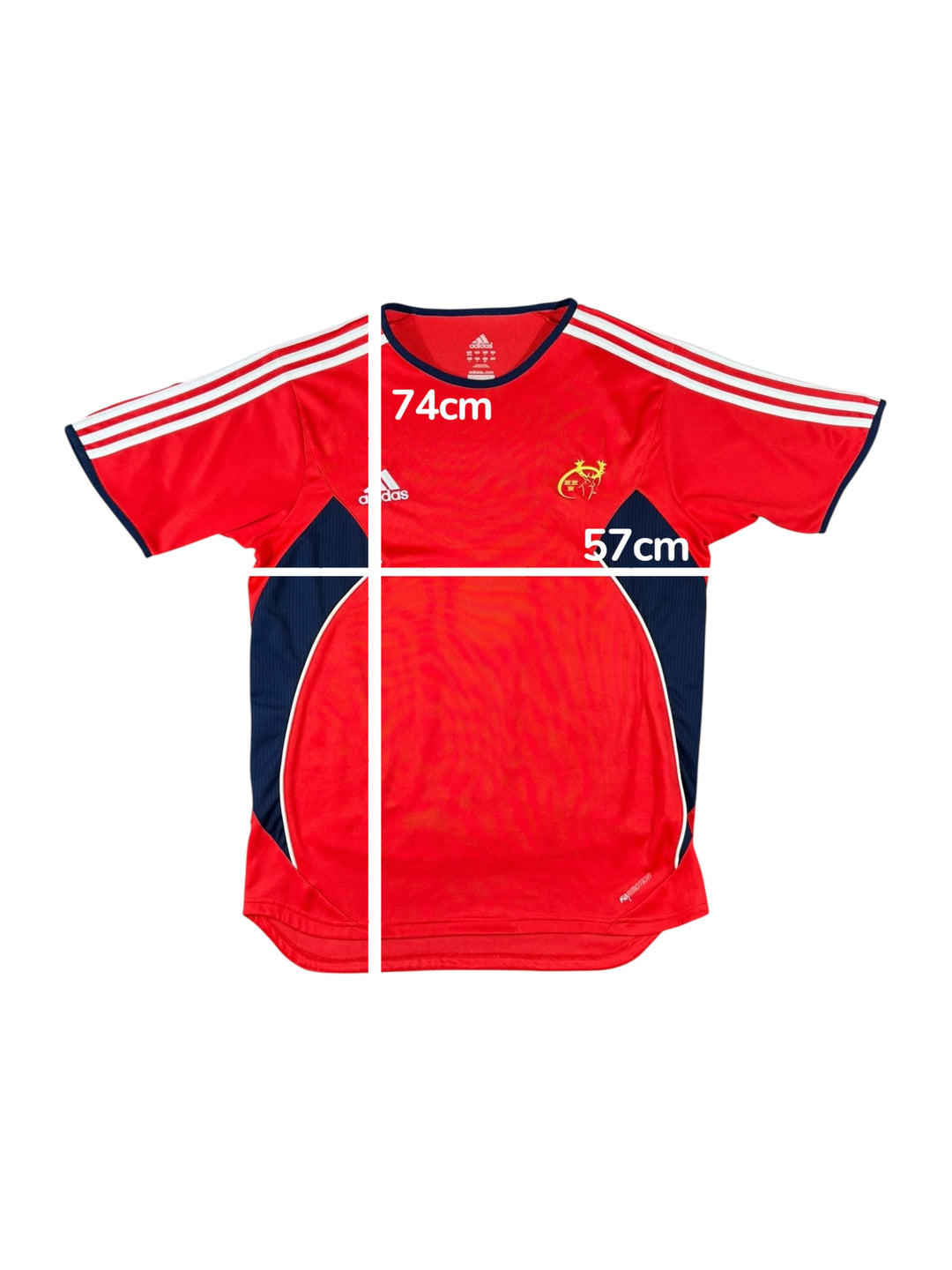 2007 Munster Adidas Training Rugby Shirt - 9/10 - (XL)