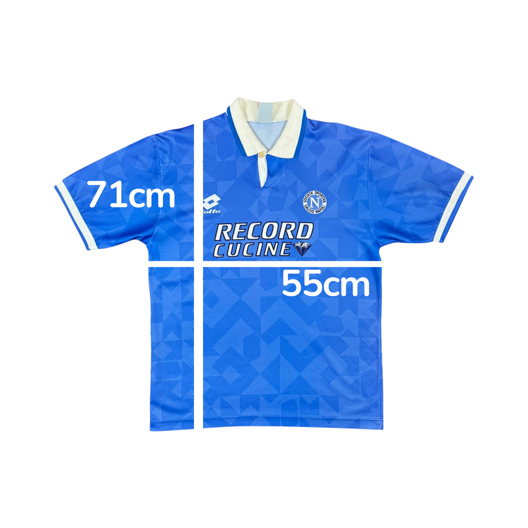 1994-96 Napoli Lotto Home Shirt - 9/10 - (L)