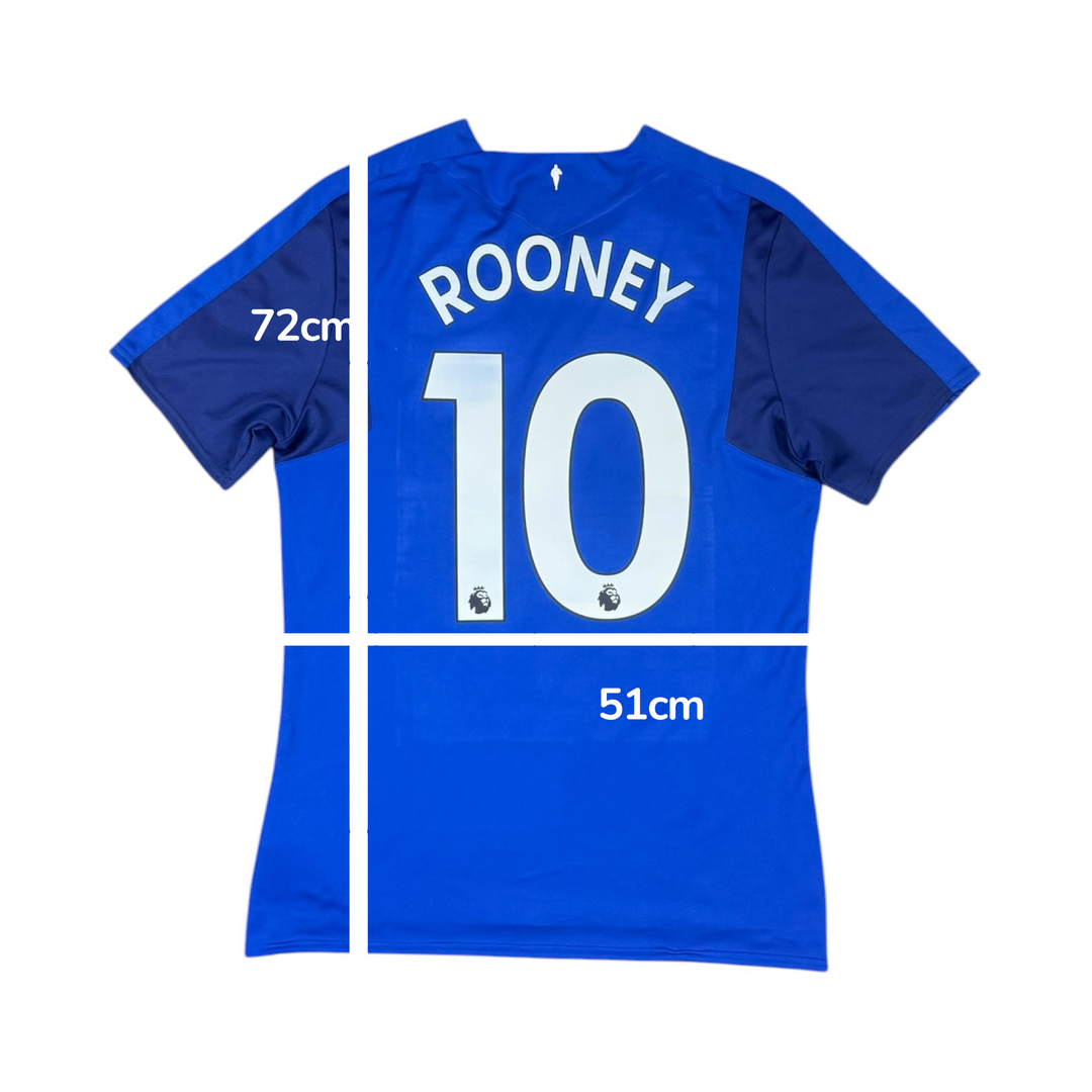 2017-18 Everton Home Shirt Rooney #10 - 9/10 - (L)