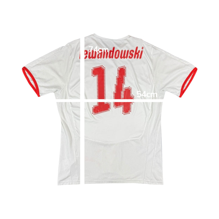 2007-09 Poland Puma Home Shirt #14 LEWANDOWSKI - 9/10 - (L)