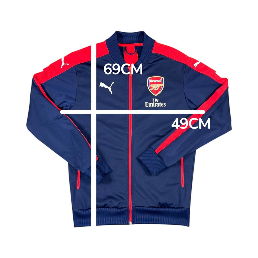 2016-17 Arsenal Track Jacket - 9/10 - (S)