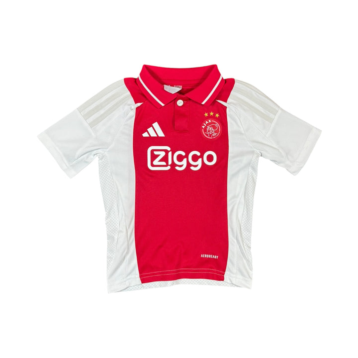 2024-25 Ajax Adidas Home Shirt BROBBY #9 - 9/10 - (5-6 Years)