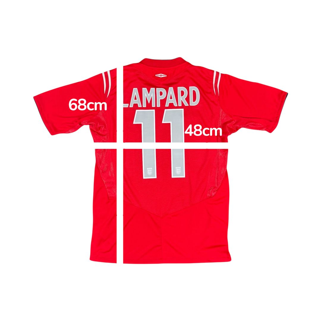 2004-06 England Umbro Away Shirt LAMPARD #11 - 9/10 - (S)