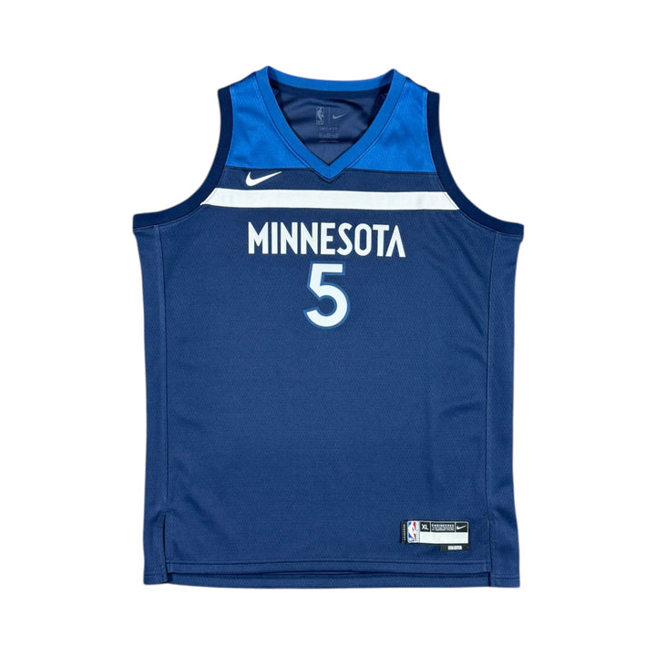 2023-24 Minnesota Timberwolves Nike Basketball Jersey #5 EDWARDS - 8/10 - (Youth XL)