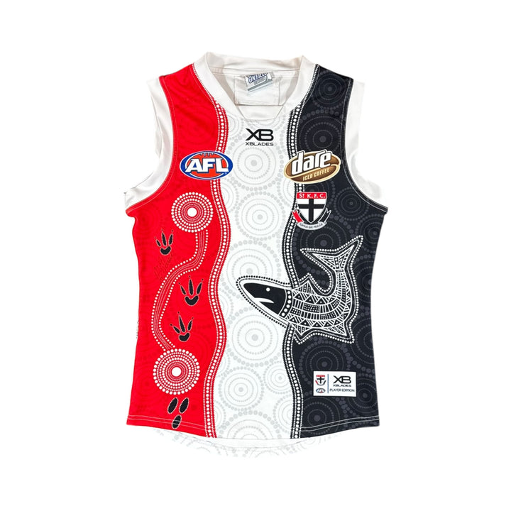 2019 ST Kilda Indigenous Round Jersey Match Worn Signed #41 ROBBIE YOUNG - 10/10 - (S)
