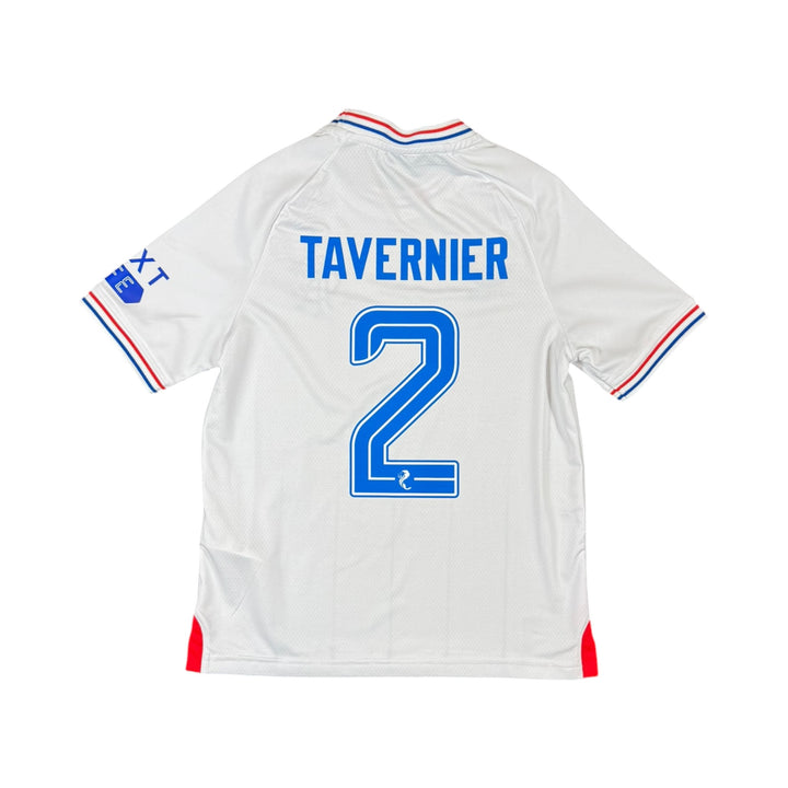 2023-24 Rangers Away Shirt TAVERNIER #2 - 10/10 - (11-12 Years)